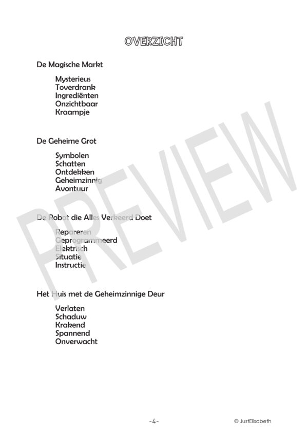 Woordenreis - Algemeen - Afbeelding 4